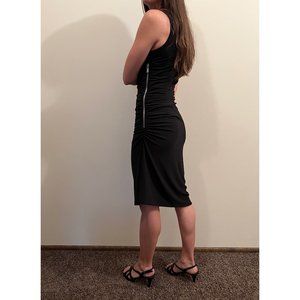 Michael Kors Black Side Zipper Dress Size 0 - Never Worn